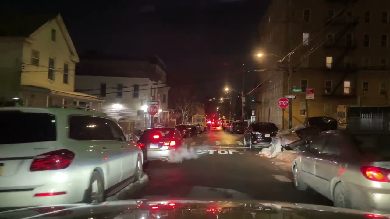WWG 4K Drive: NYC Bronx, Williamsbridge - White Plains Rd evening 2026-02-14