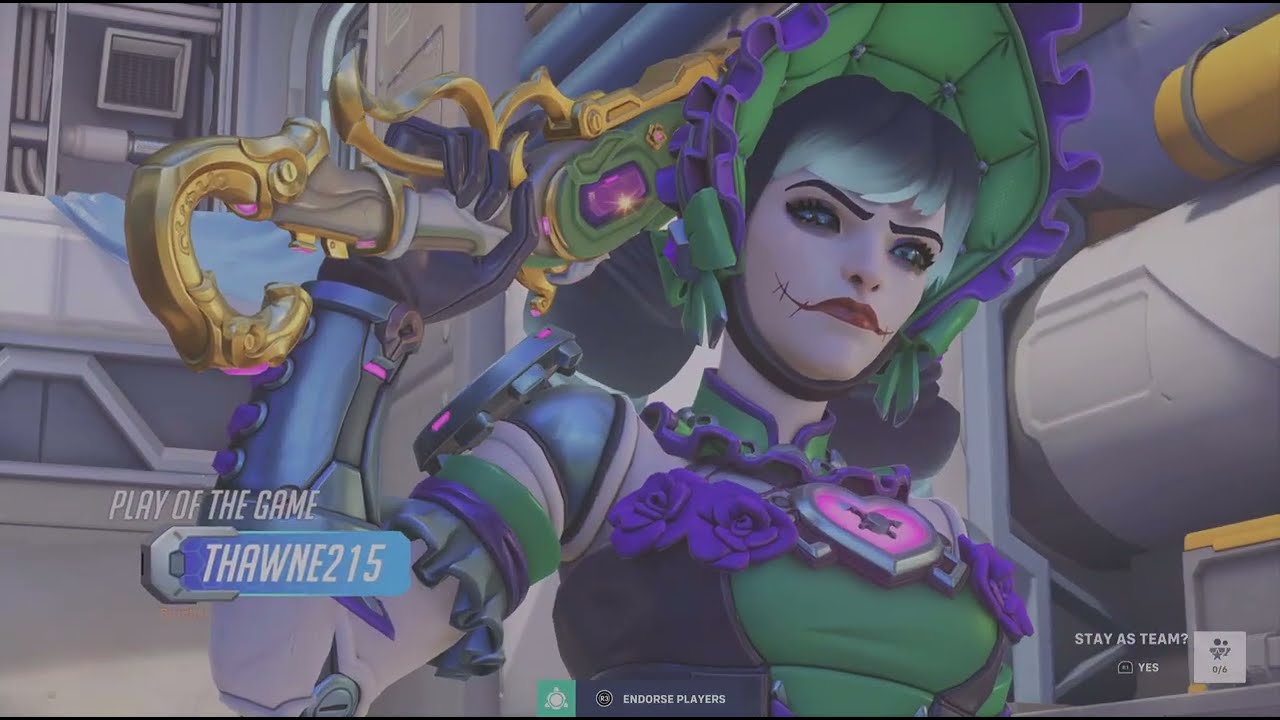 Overwatch 2 Competitive Watchpoint: Gibraltar Junkrat/Reinhardt