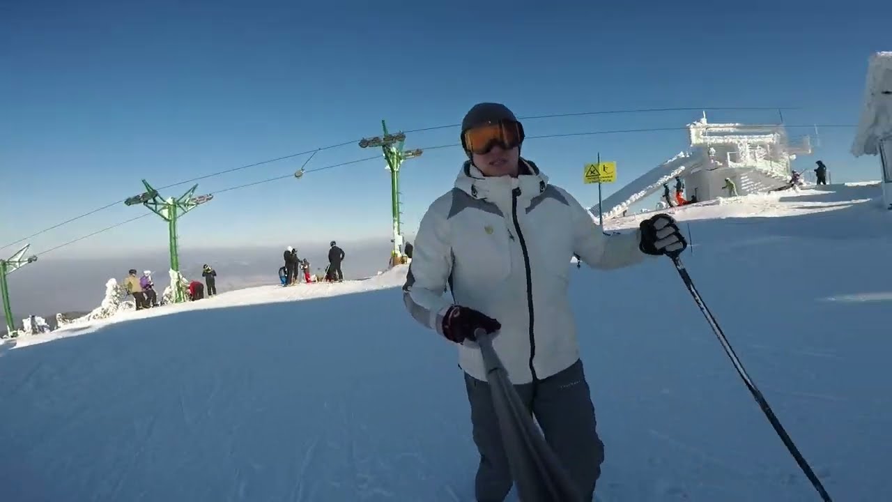 Szczyrk Skrzyczne, trasa czerwona kaskada