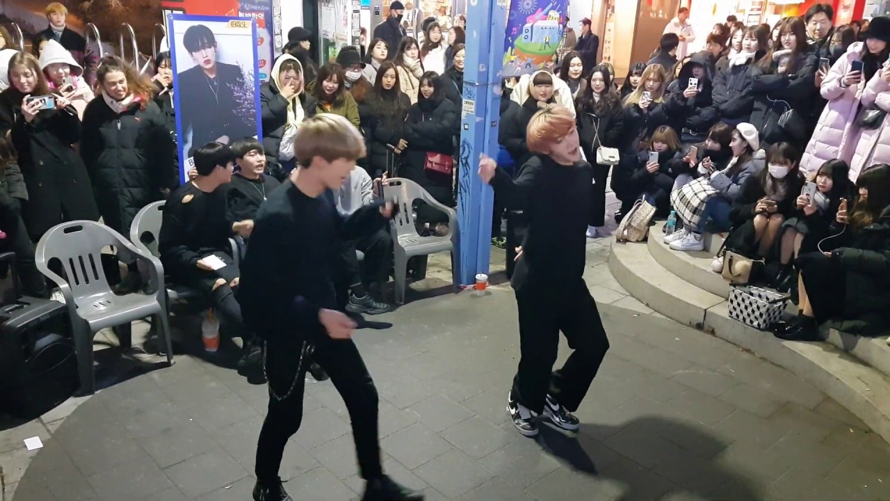 20191226 홍대 구) 킹덤즈-오루트(kingdoms-O_Route) 비커즈(BECZ) 버스킹 06 - 반짝반짝 _ 걸스데이 Girl's Day - Twinkle Twinkle