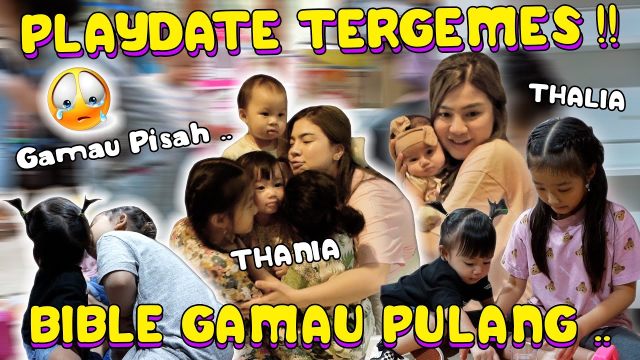 GEMESSS!! BIBLE MAIN BARENG SAMA THALIA THANIA .. Banyak Mainan di Rumah OM RUBEN ONSU ..