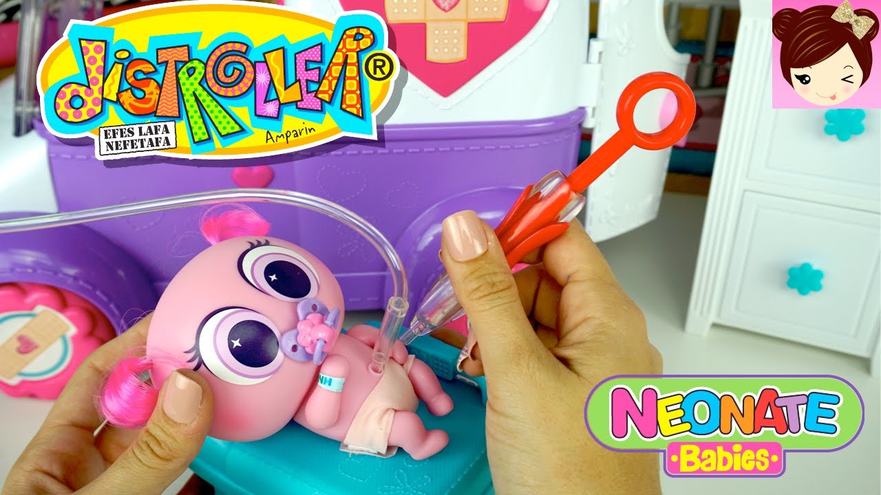 Distroller Toys - Adopting & Caring for Neonate Baby : Shots, Diaper Change, Cut Cord - Titi