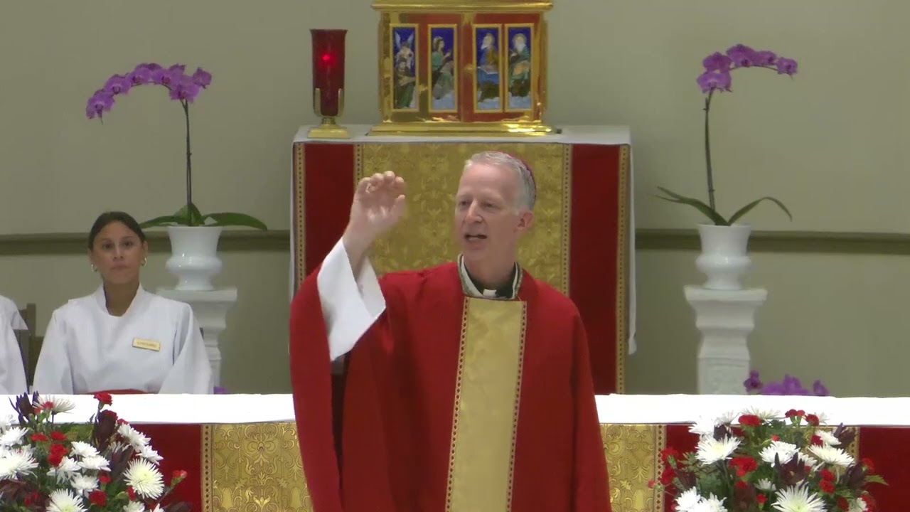 Bishop William Wack's Homily   SJE Rite of Confirmation Mass 25 May 2024