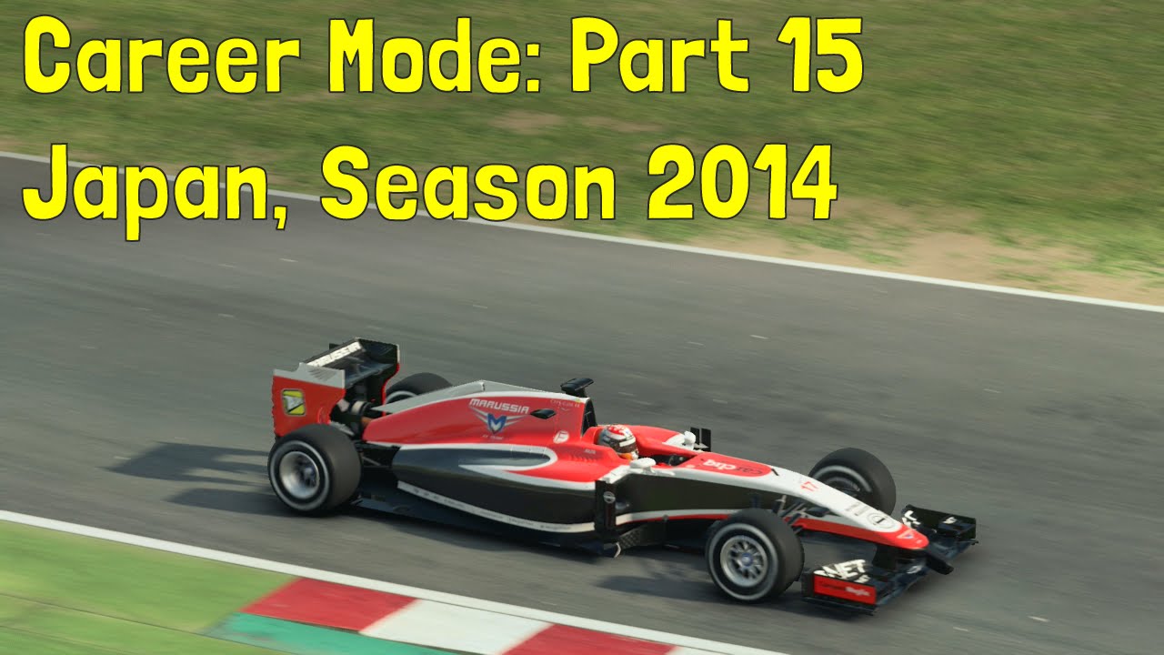 F1 2015 - Career Mode: Part 15 'Japan, Season 2014' (Full Race)