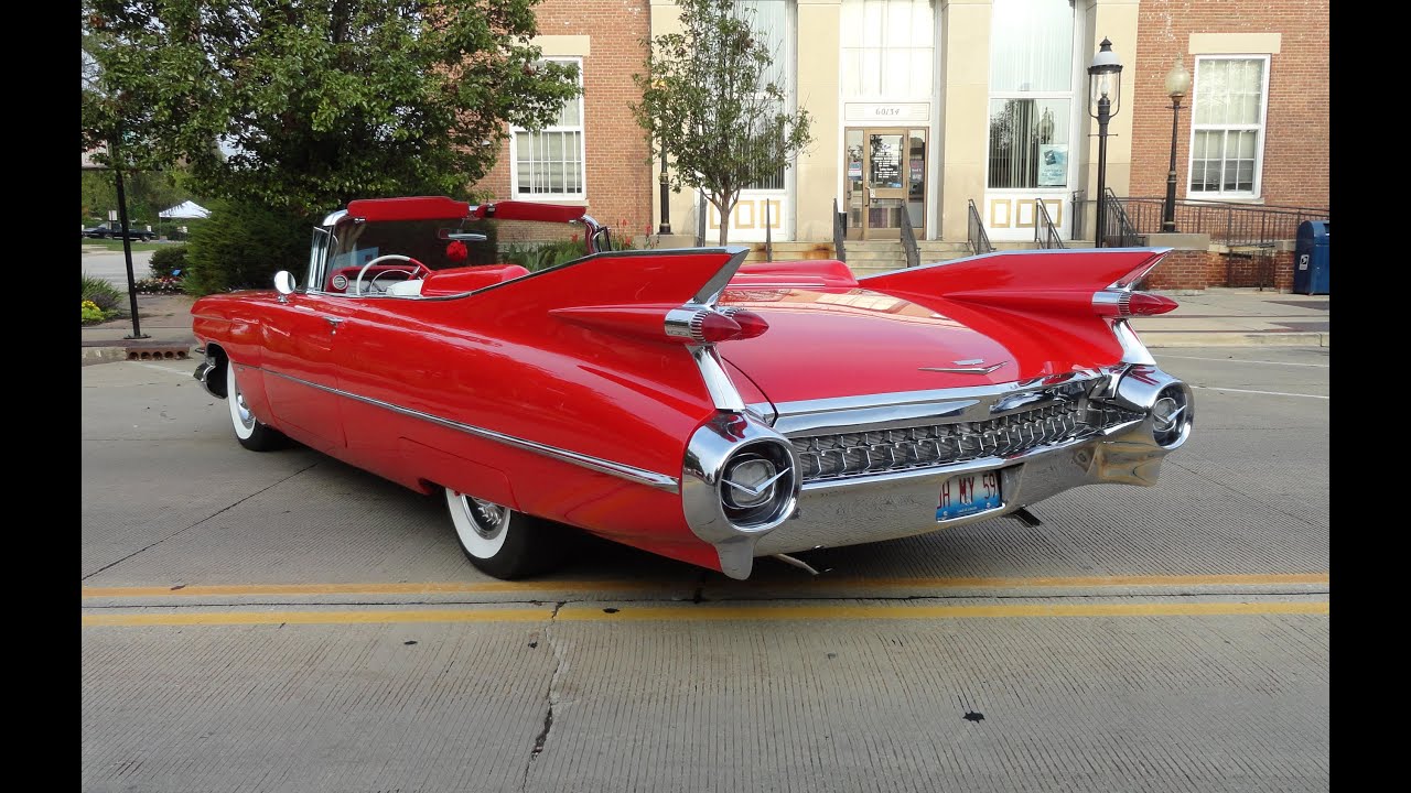 1959 Cadillac Caddy Series 62 Convertible in Red Paint - My Car Story with Lou Costabile