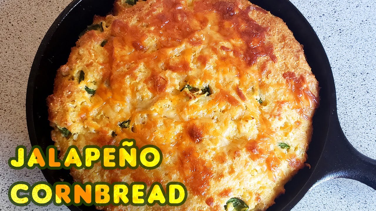 Corny Goodness With a Kick! | Spicy Jalapeño Cornbread | ASMR Cooking | No Music