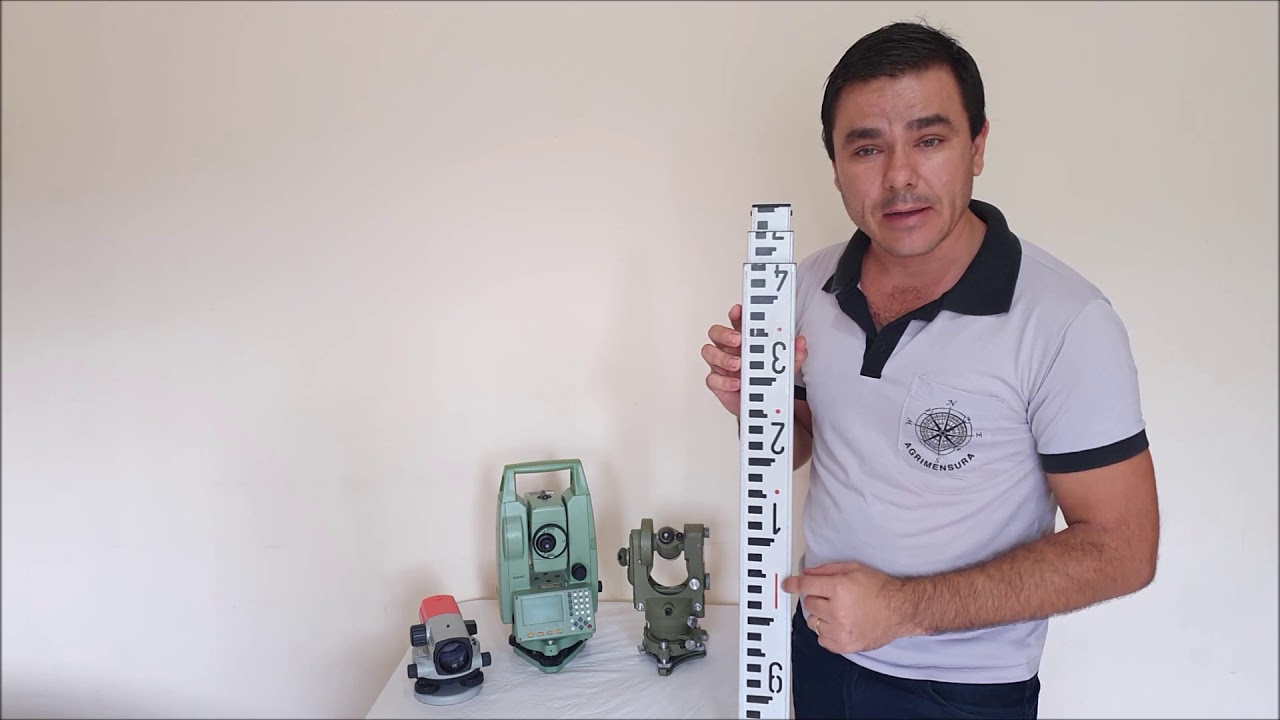 TOPOGRAFIA   APRESENTAÇÃO DA MIRA - Parte 1