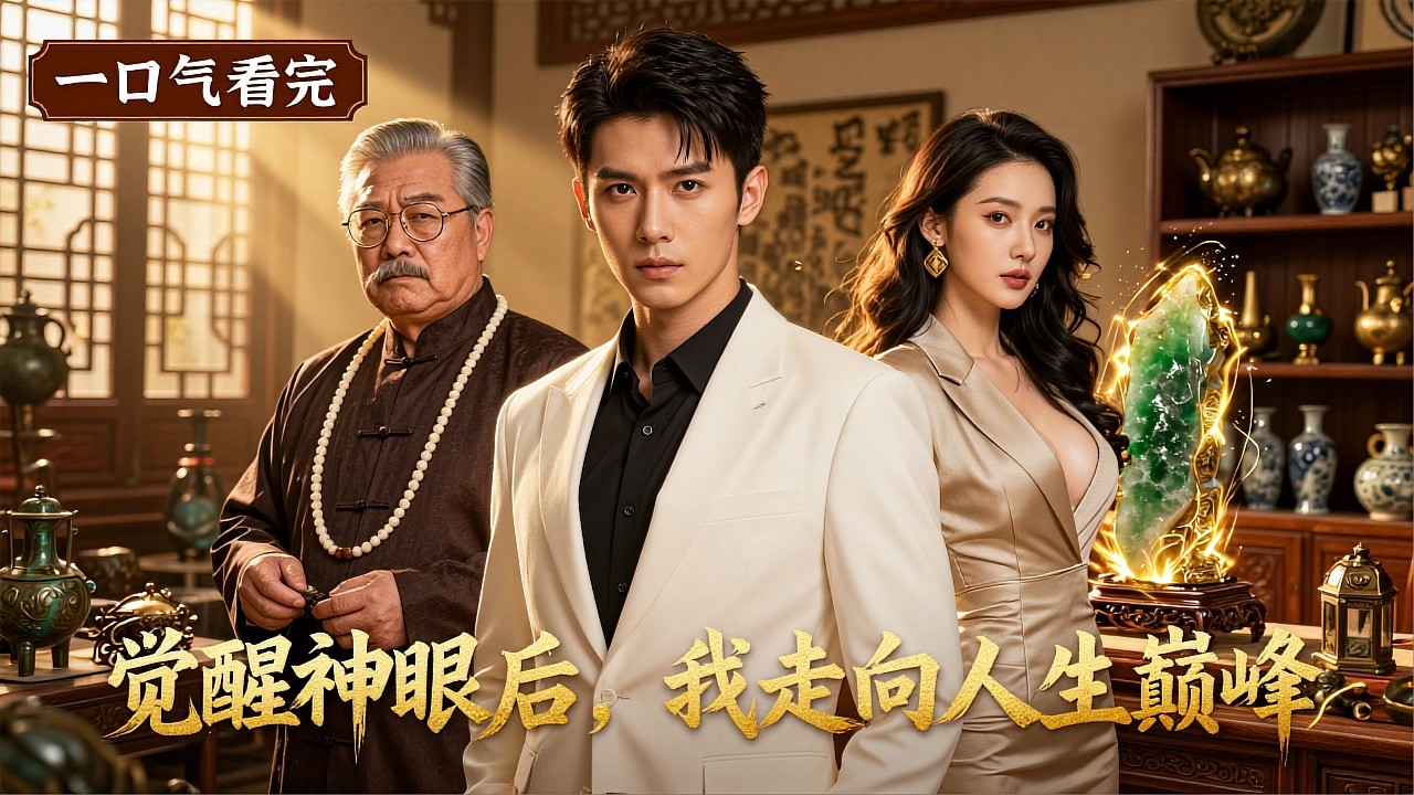 《覺醒神眼後，我走向人生巔峰》💖美女總裁傾心倒追？送上十億黑卡霸寵？#總裁追夫 #財富巔峰