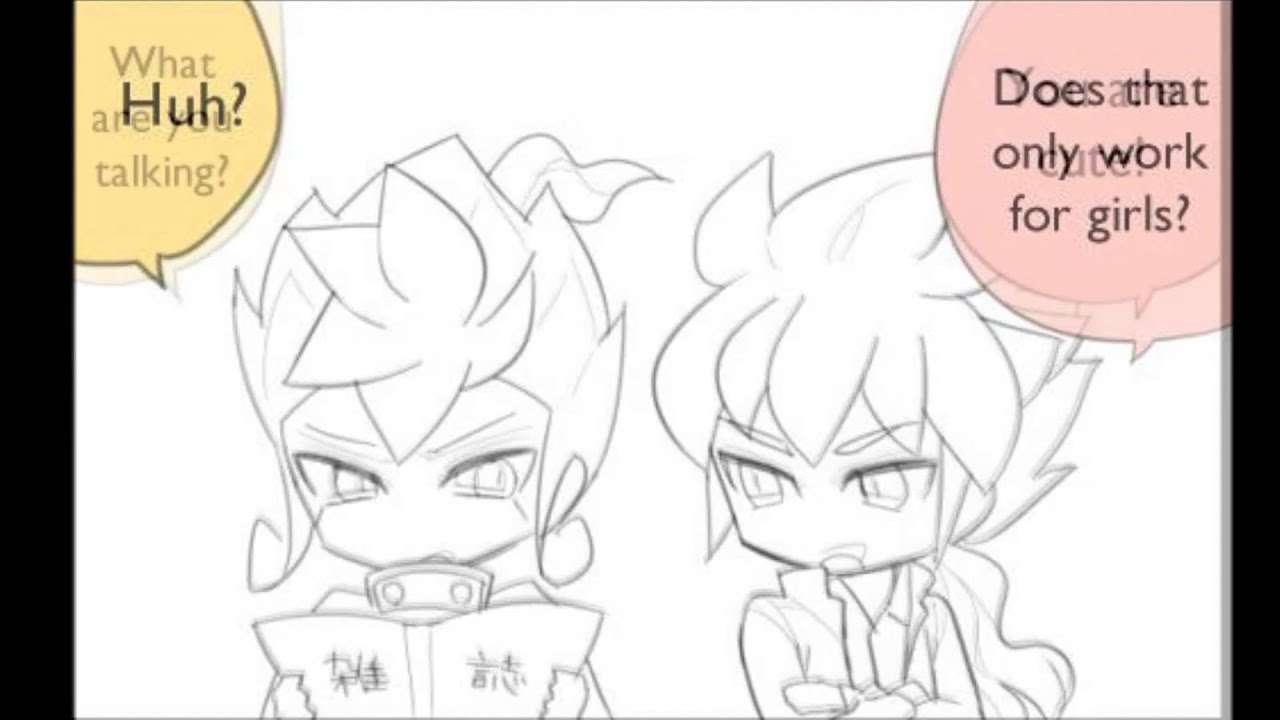 You Are a Cute~♥  Hakuryuu x Tsurugi  HakuKyou