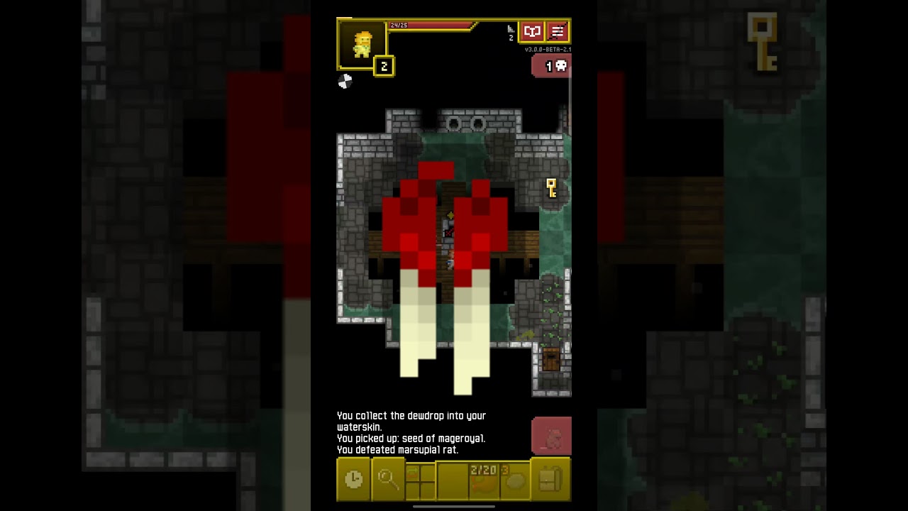 How to Play warrior in shattered pixel dungeon! #gaming #shatteredpixeldungeon #roguelike