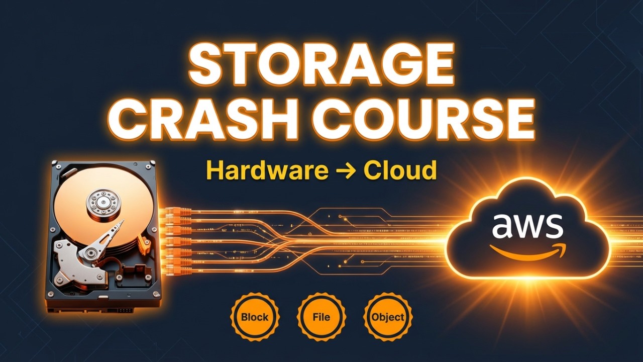 Storage Crash Course — Part 2 | DMA, RDMA, NVMe & Network Storage Explained