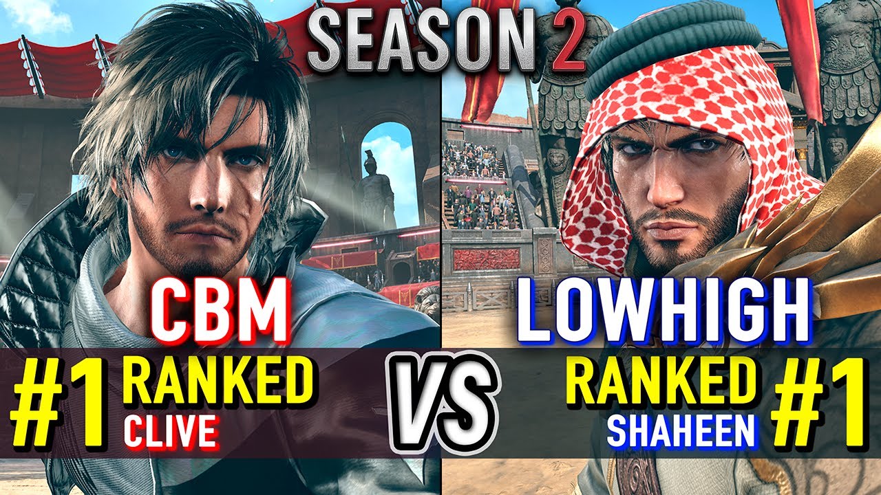 T8 🔥 CBM (#1 Ranked Clive) vs LOWHIGH (#1 Ranked Shaheen) 🔥 Tekken 8 High Level Gameplay