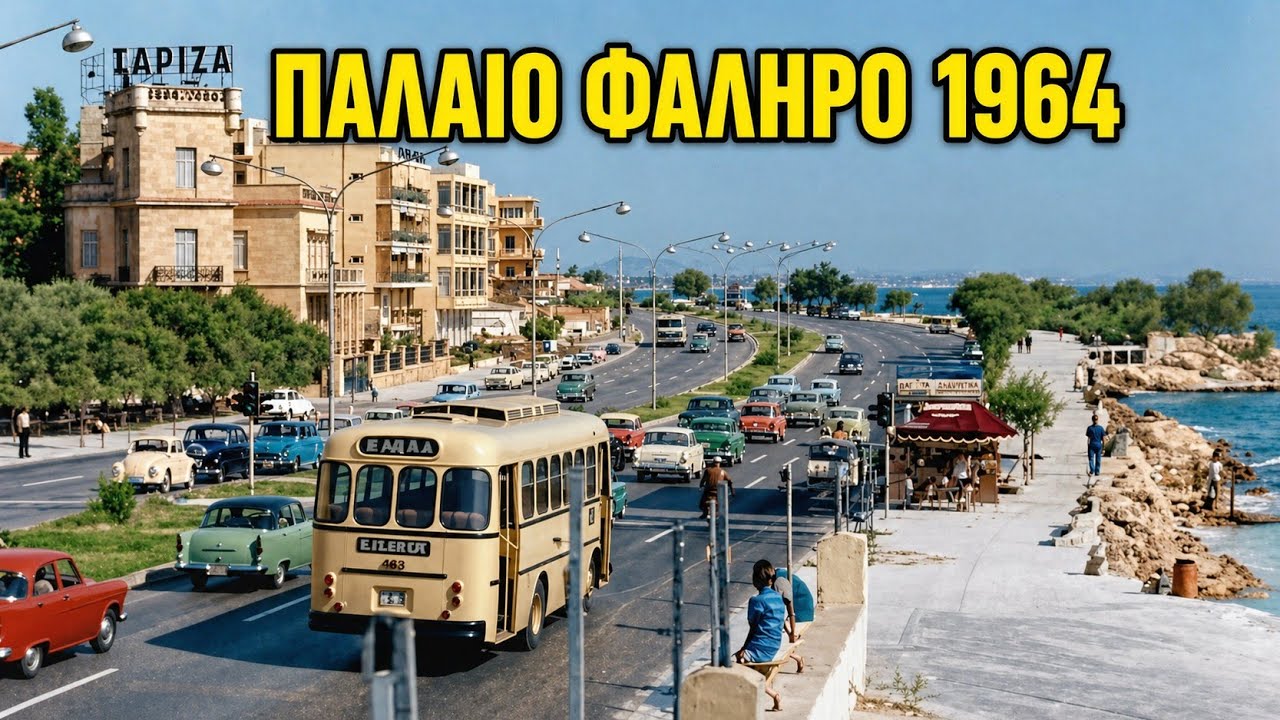 ΠΑΛΑΙΟ ΦΑΛΗΡΟ 1964 | Η παραλιακή που χάθηκε