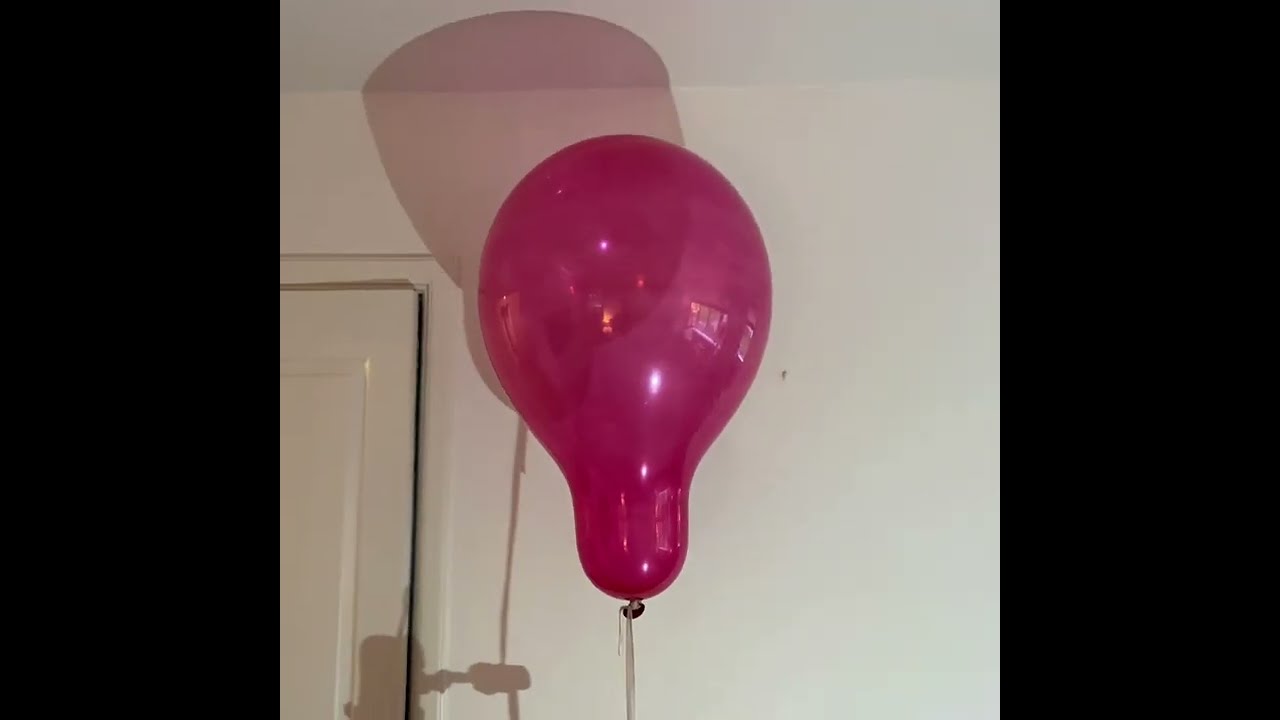 Big, beautiful, pink  balloon inspired by the Q24