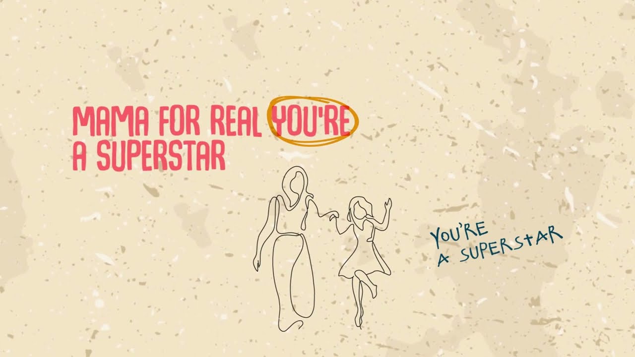 Happy Mother's Day!!  Official Superstar Lyric Video by Tuzee - You Are a SuperStar Mama!
