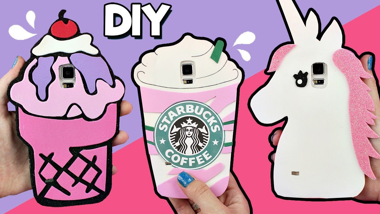 DIY: CAPINHAS DE CELULAR INCRIVEIS