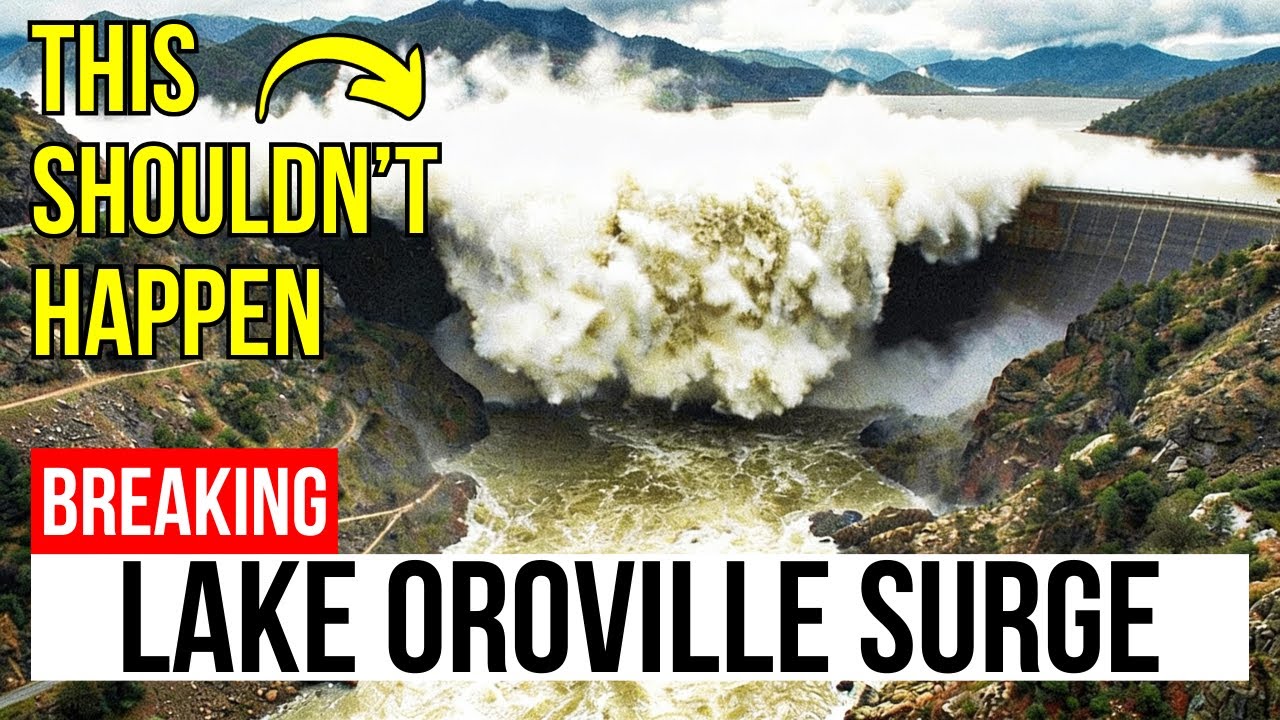 1 MINUTE AGO: California Lake Oroville SURGES 23 Feet OVERNIGHT — Scientists Shocked