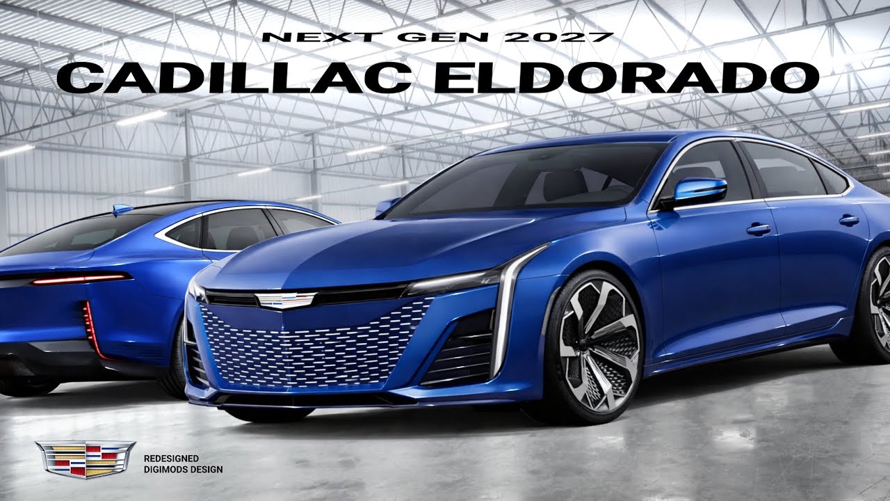 CADILLAC ELDORADO 2027: Легендарная икона возвращается? Переработанный дизайн.
