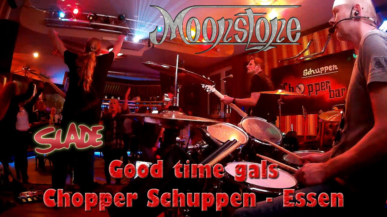 Moonstone rocks Slade - Good time gals - also opener at the first Moonstone concert 22.12.1979