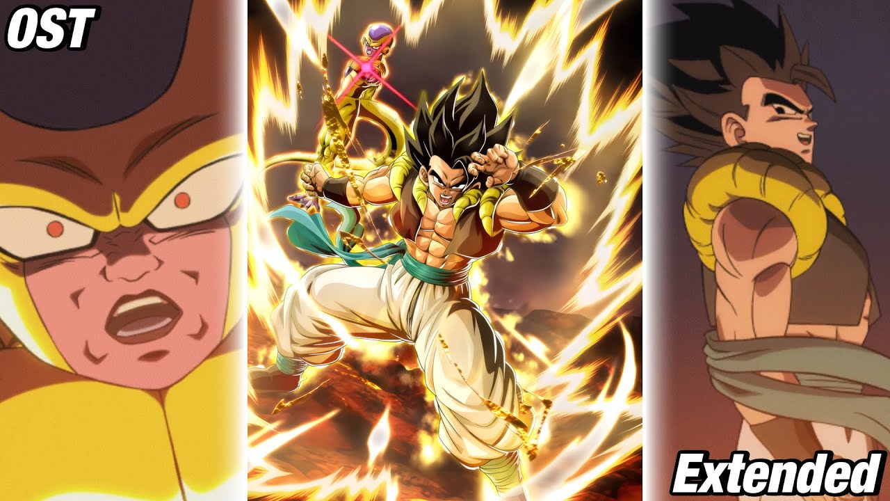 TEQ LR Golden Frieza + Gogeta Reversible Exchange Extended OST | DBZ Dokkan Battle