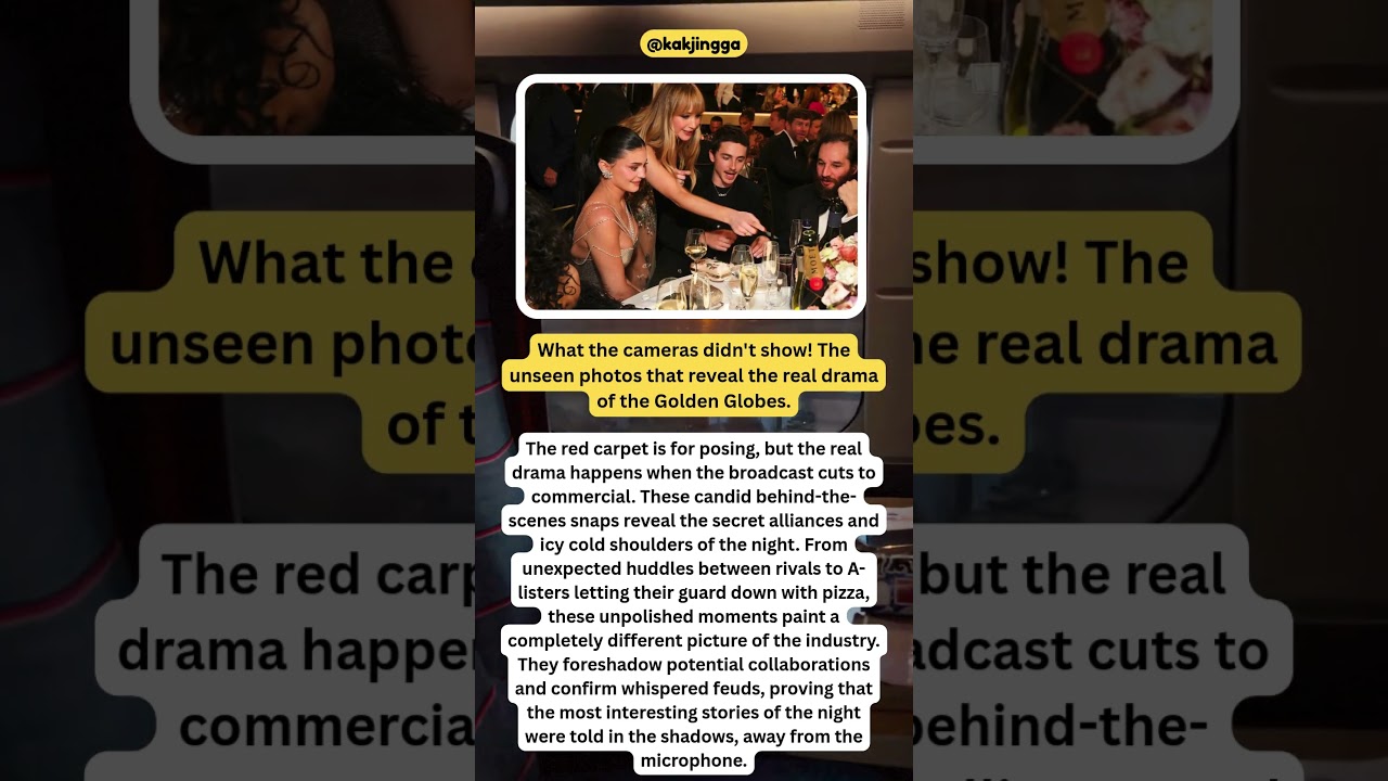 Golden Globes 2026  UNSEEN Photos! 📸👀 Behind the Scenes 