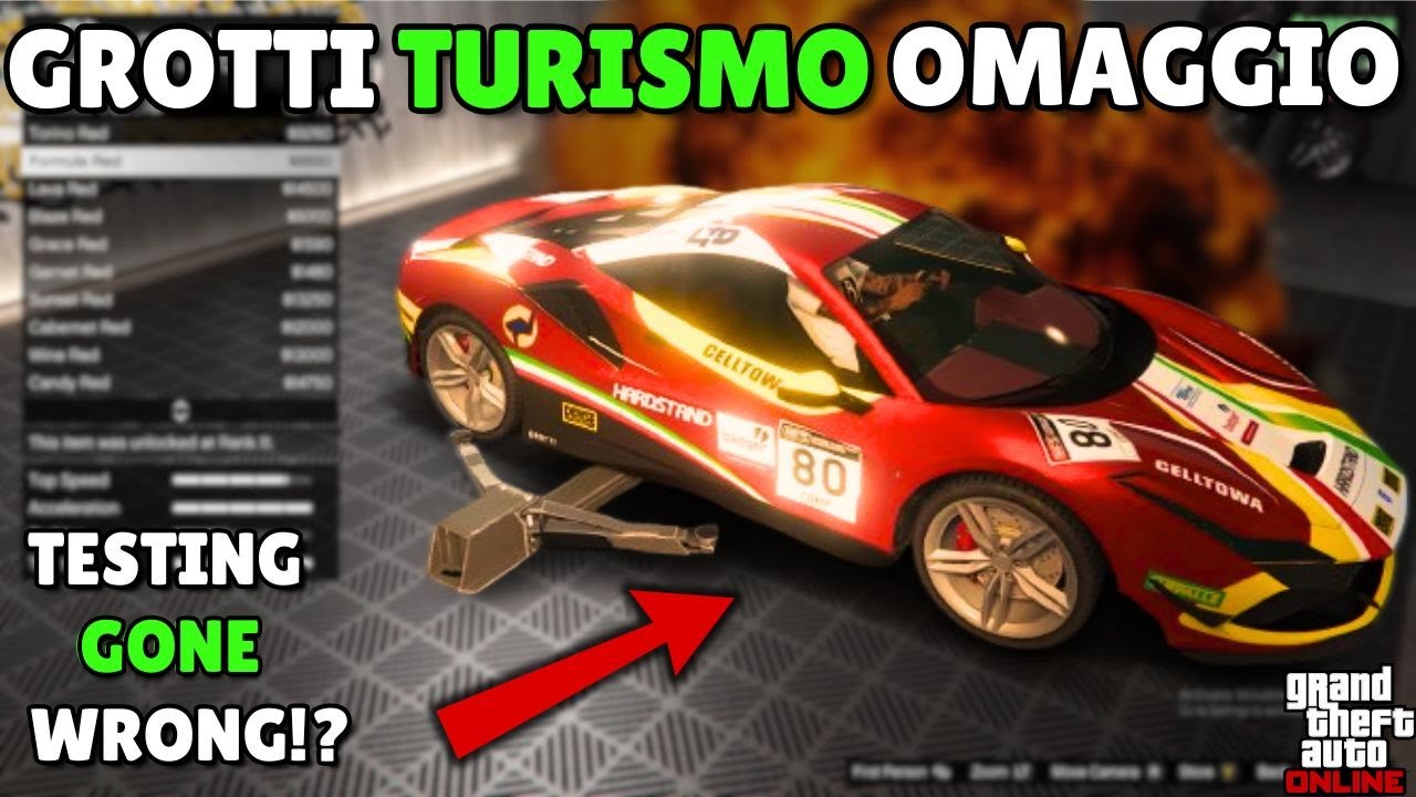 GTA 5 DURABILITY TESTING GROTTI TURISMO OMAGGIO