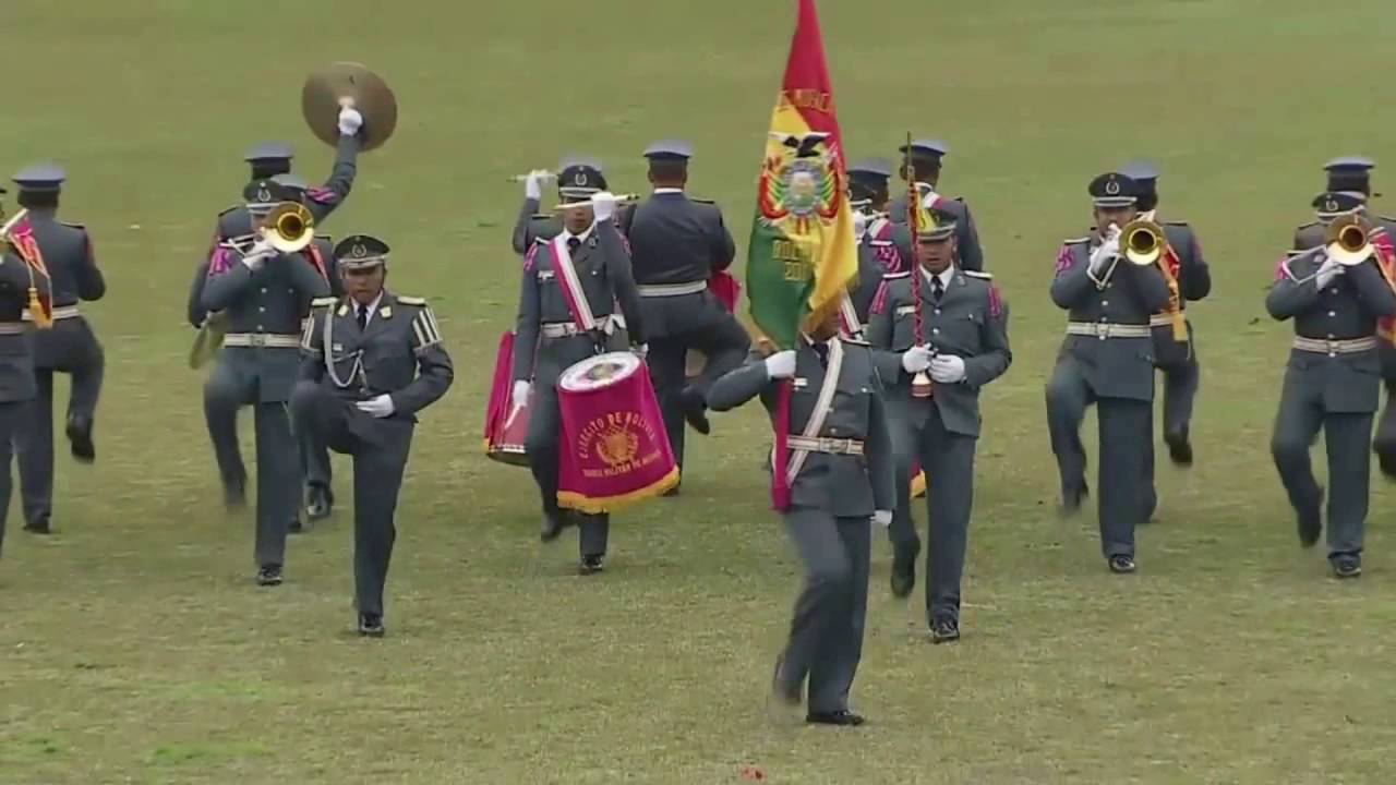 Banda del Ejercito de Bolivia en el Bicentenario Argentina  2016