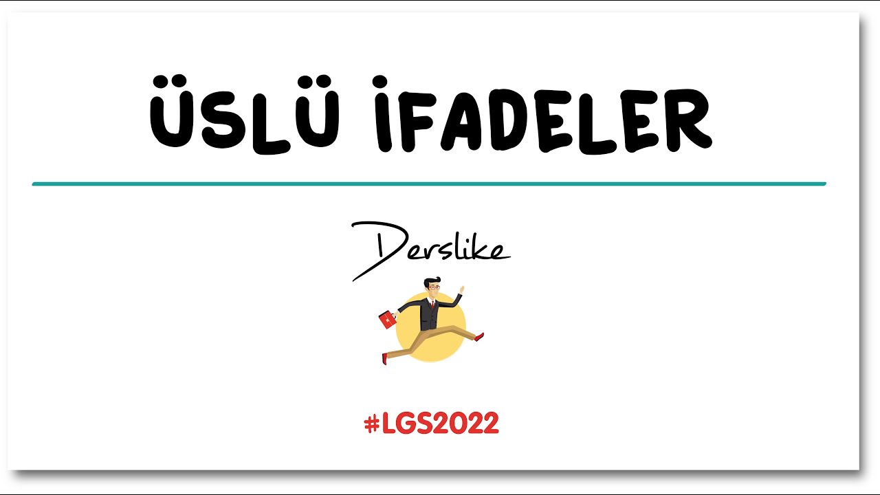 Üslü İfadeler | LGS Matematik