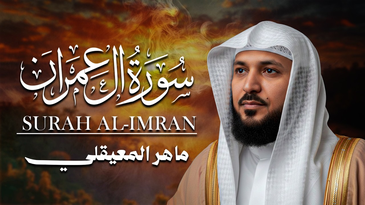 الشيخ ماهر المعيقلي - سورة آل عمران (النسخة الأصلية) | (Surat Aal 'Imran(Official Audio