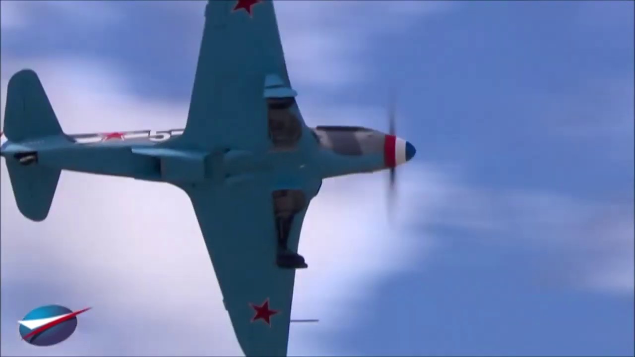 Yakovlev Yak-3 display at Paris-Le Bourget Airshow 2019