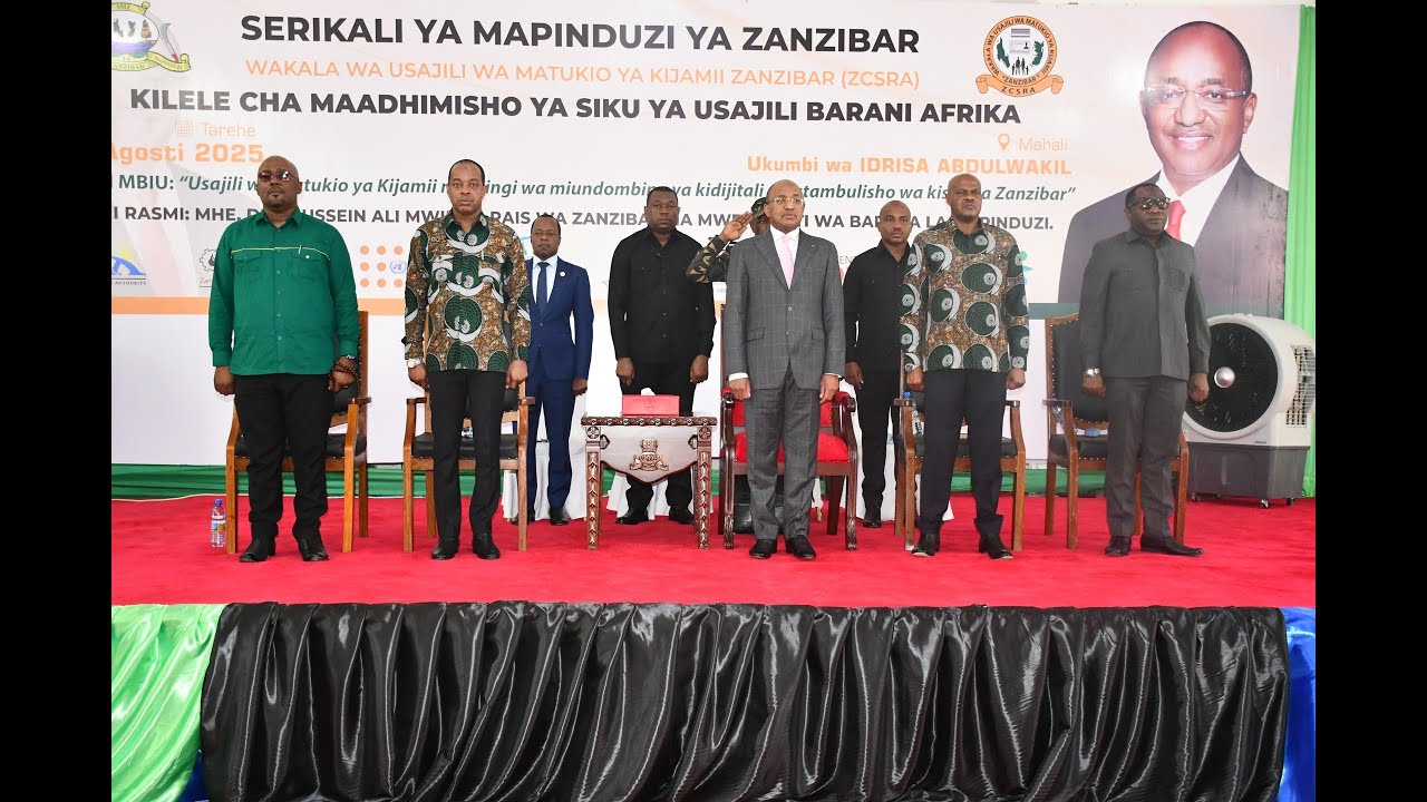 🔴#LIVE:- KILELE CHA MAADHIMISHO YA SIKU YA USAJILI BARANI AFRIKA