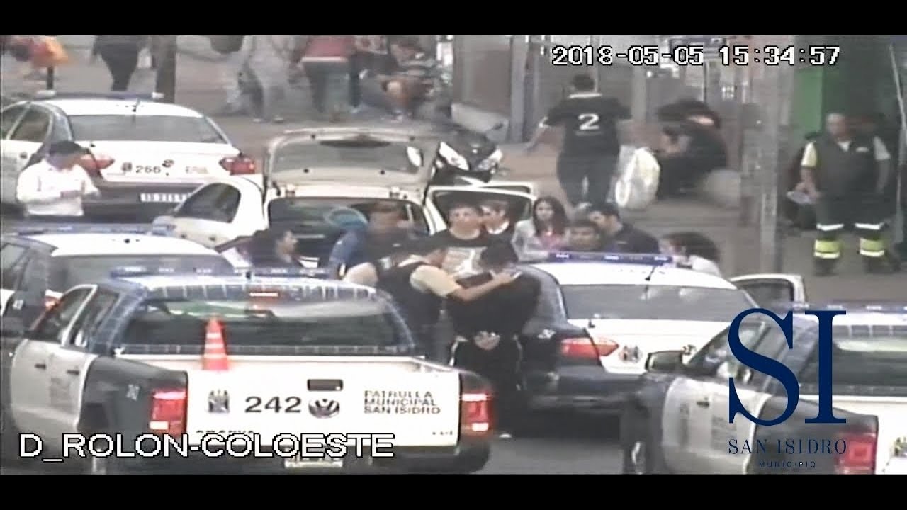 CÁMARAS DE SEGURIDAD EN SAN ISIDRO: SE DETUVO A CINCO PERSONAS QUE TRASLADABAN DROGA