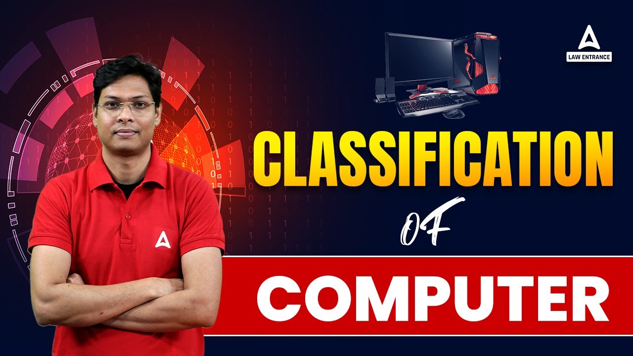 Classification of Computer | CUET LLB Entrance Exam 2024 | CUET LLB 2024 Preparation | Md Shakir Sir