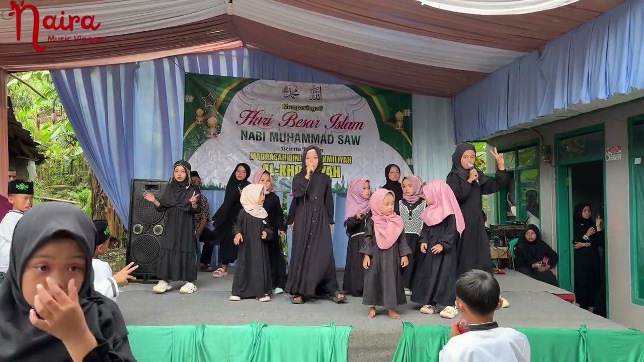karoke 25 nabi || lecia dan azkayra