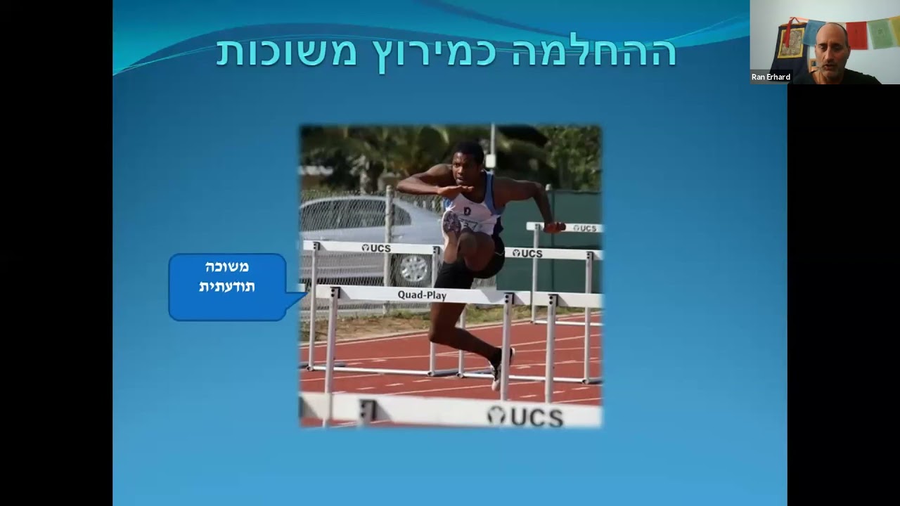 רן ארהרד:  תודעה - הבסיס להחלמה מסרטן