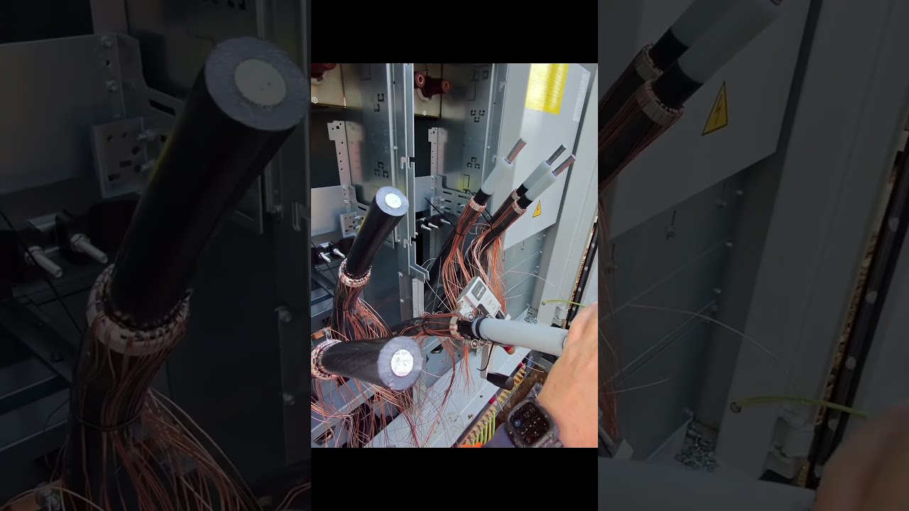 PART 2/3 SHOWING A STEP BY STEP ON A 33kV CABLE TERMINATION/SPLICE 🔧⚡
