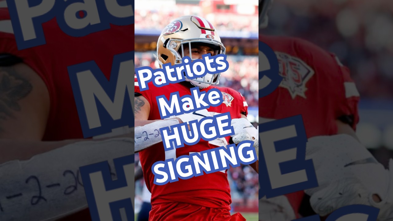 Patriots make MULTIPLE roster moves including HUGE RB signing&hellip;