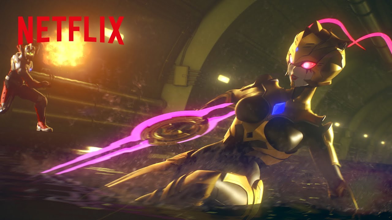 Taro Battles Mystery Woman | ULTRAMAN: Final Season | Clip | Netflix Anime