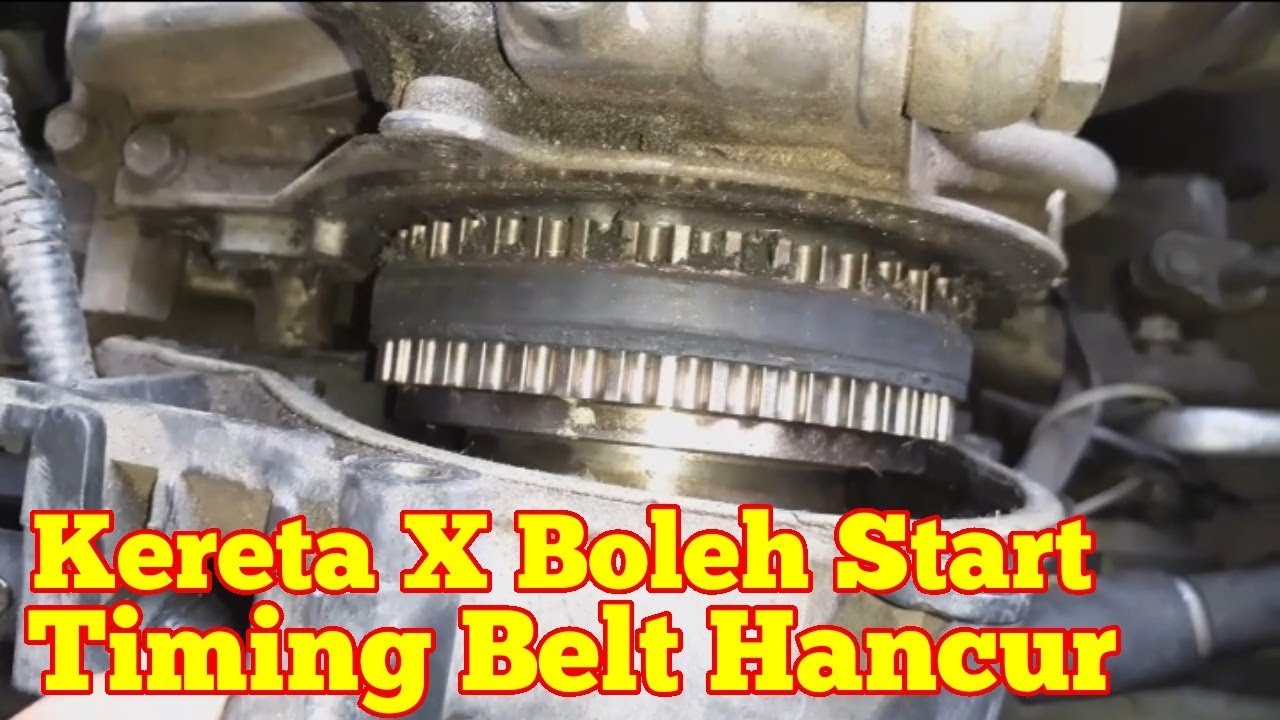 Start2 Engine X Hidup,Bila Kami Check Timing Belt Hampir Putus. #TimingLari #Automotif