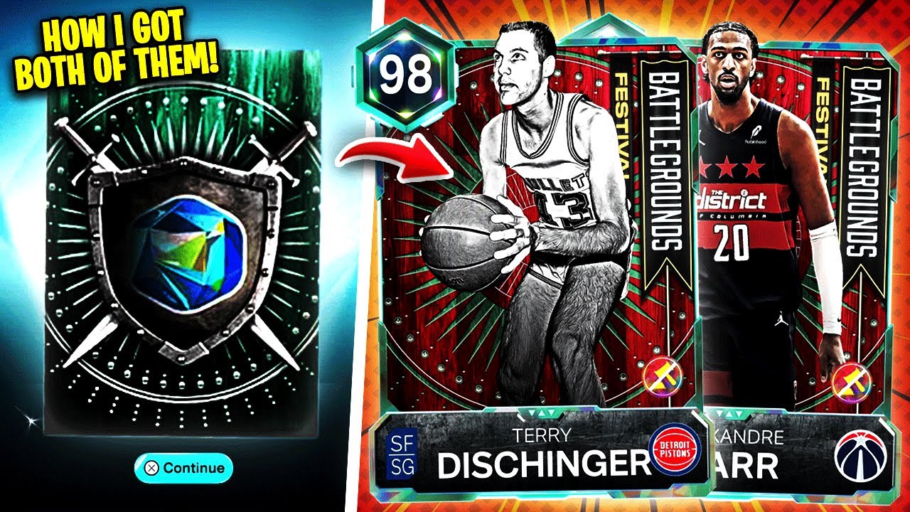Я получил Сарра и Терри на фестивале BattleGrounds в режиме MyTeam в NBA 2k26!