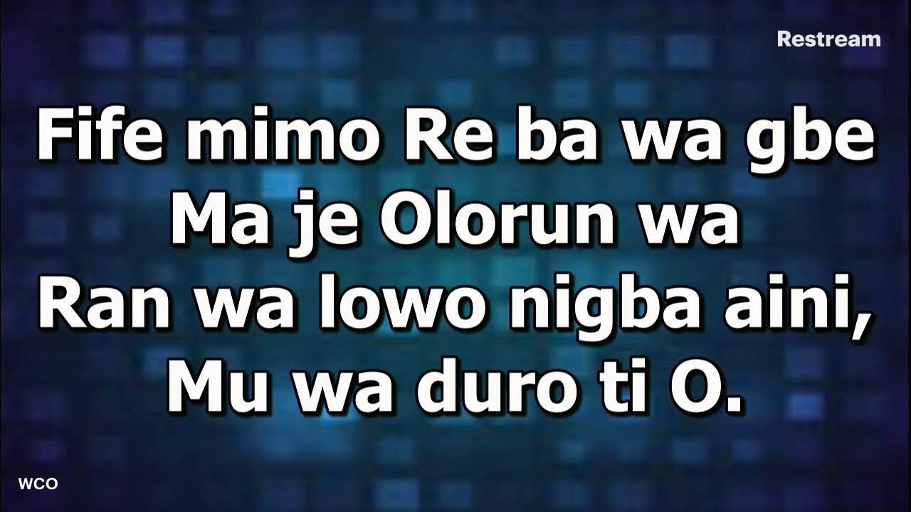 Eto Isin Yoruba January 18th 2026