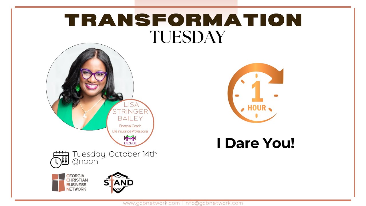 Transformation Tuesday | Lisa Stringer Bailey | I Dare You!