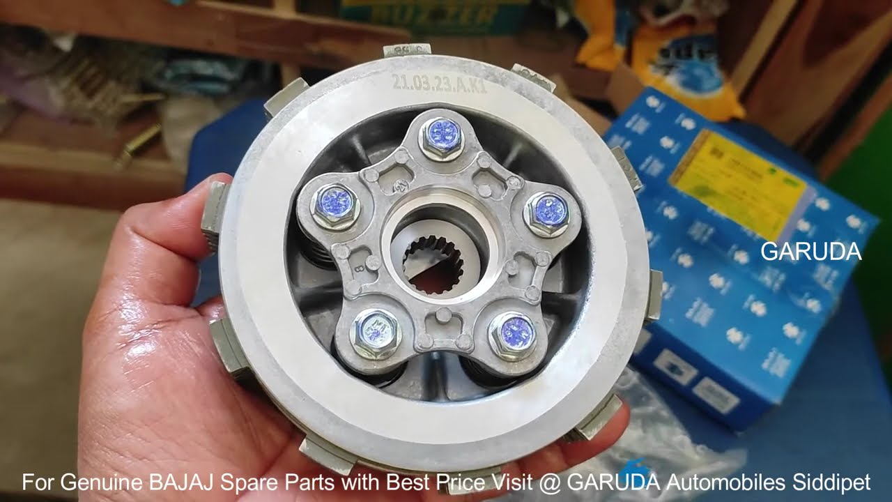 Pulsar 150 Clutch Plate Assy | Bajaj Pulsar UG4 Clutch Plate Assembly Price | 5 Holes Clutch Assy