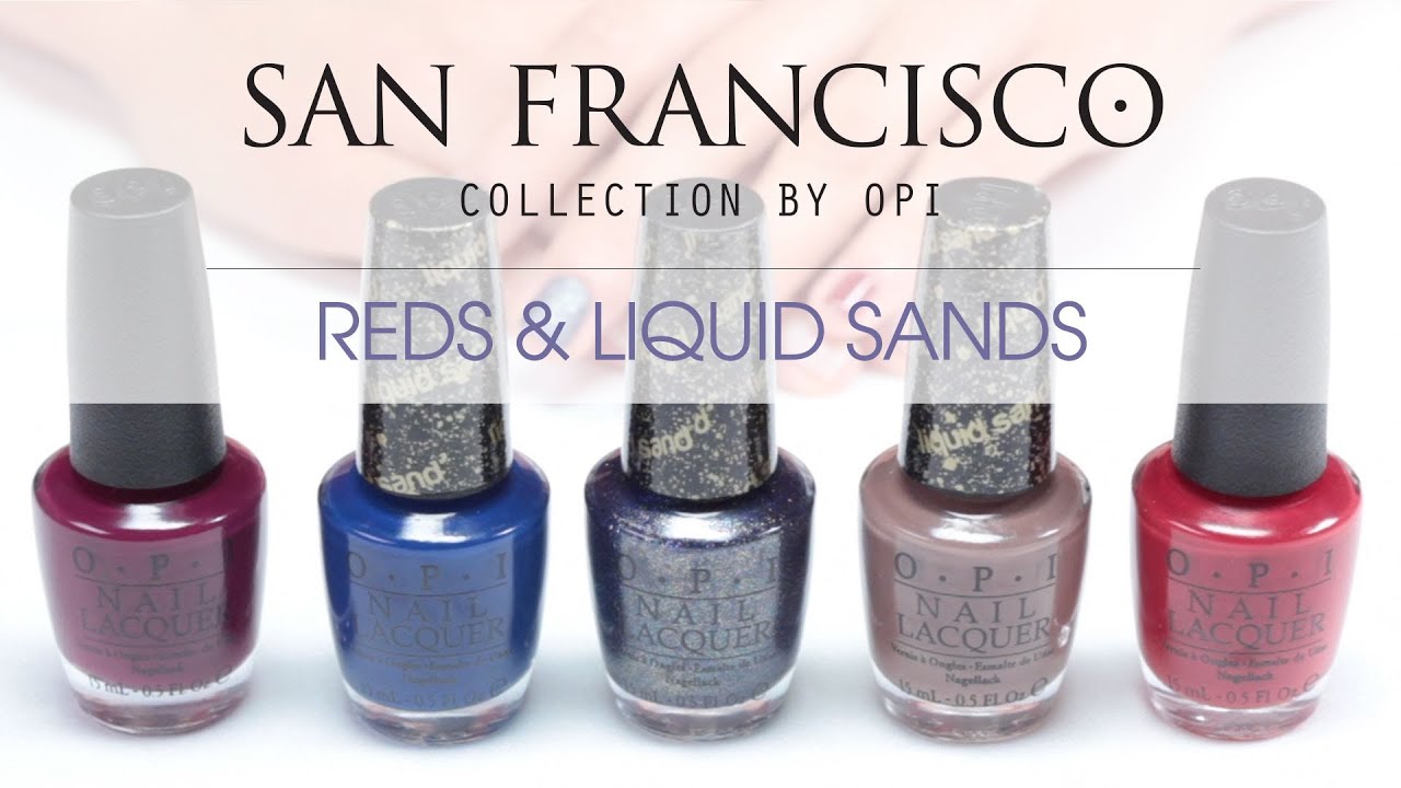Try It On: San Francisco Collection | Reds & Liquid Sands