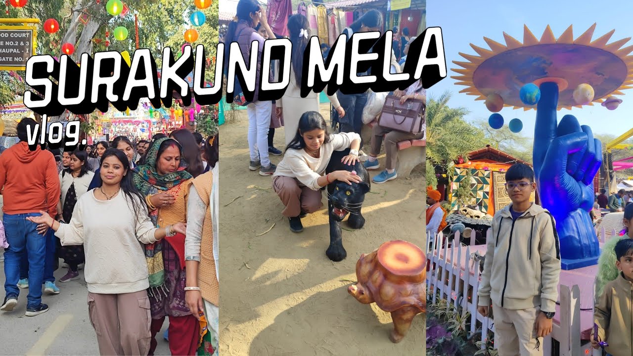 #surajkundcraftsmela #behappy 🥰