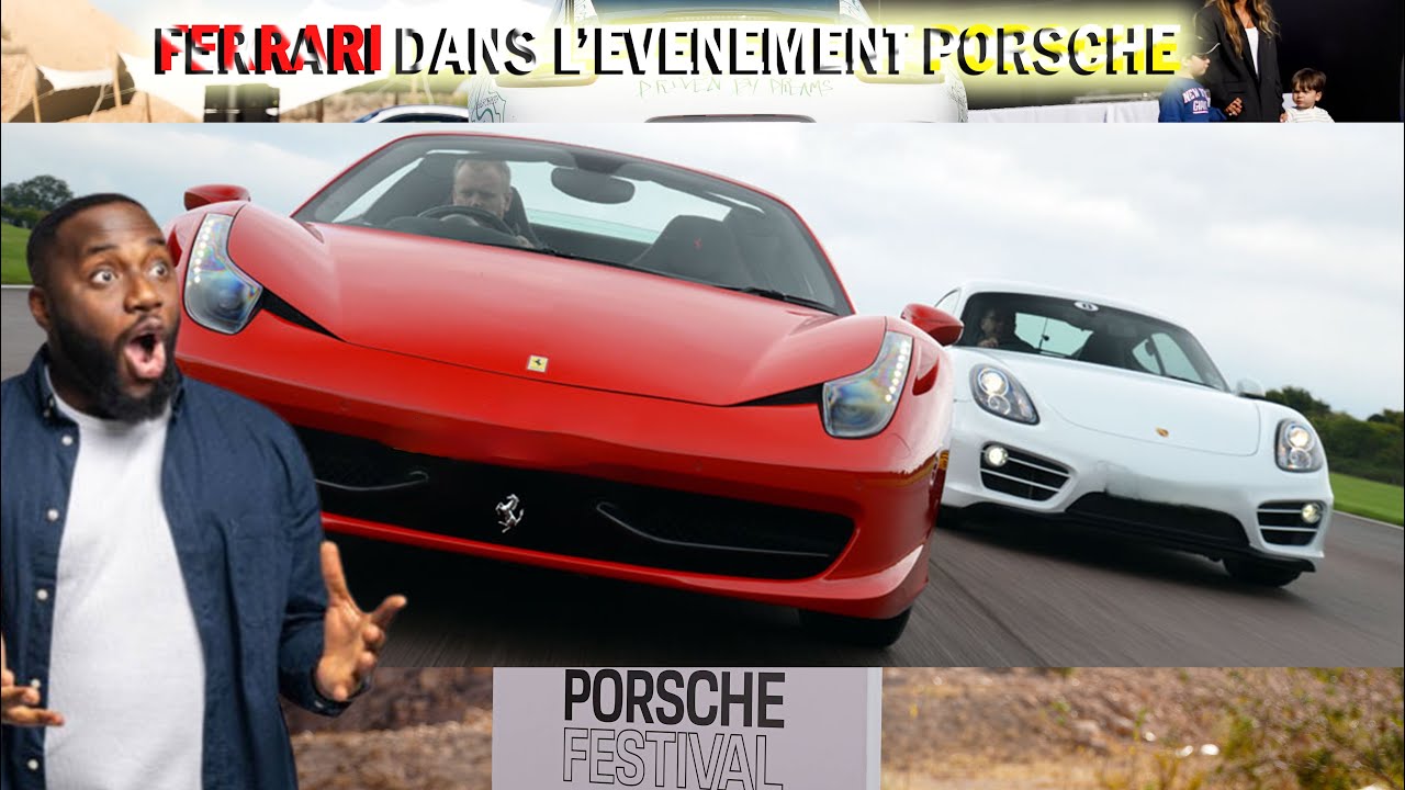 Showing up with a Ferrari in a Porsche event, you wont believe what happened !!!