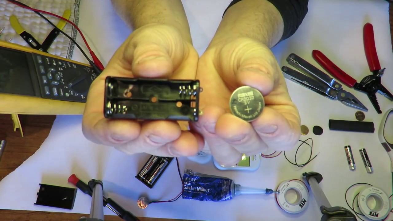 How To: Coin Cell to AA Battery Conversion Adapter