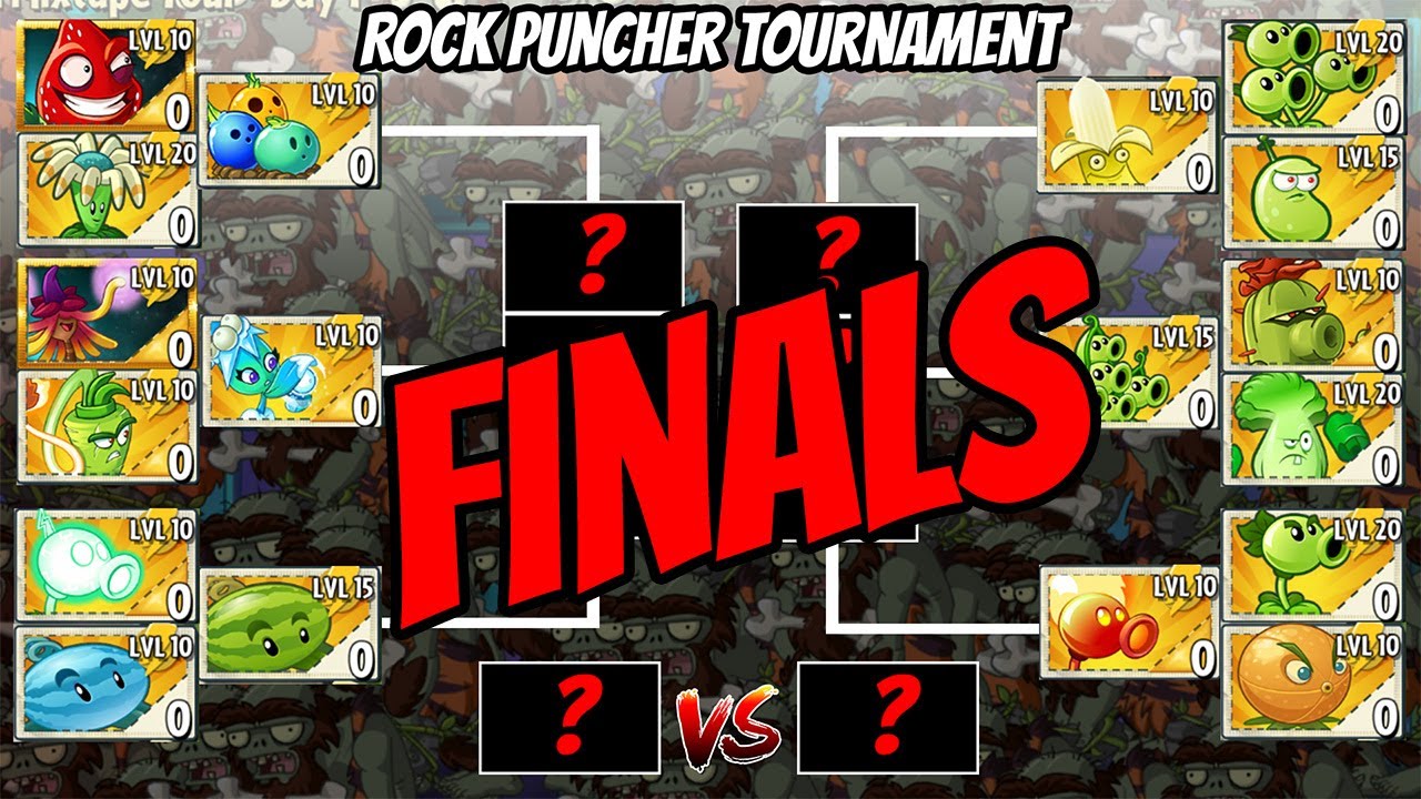 Jurassic Rock Puncher Tournament Finale | Plants vs Zombies 2 Epic MOD