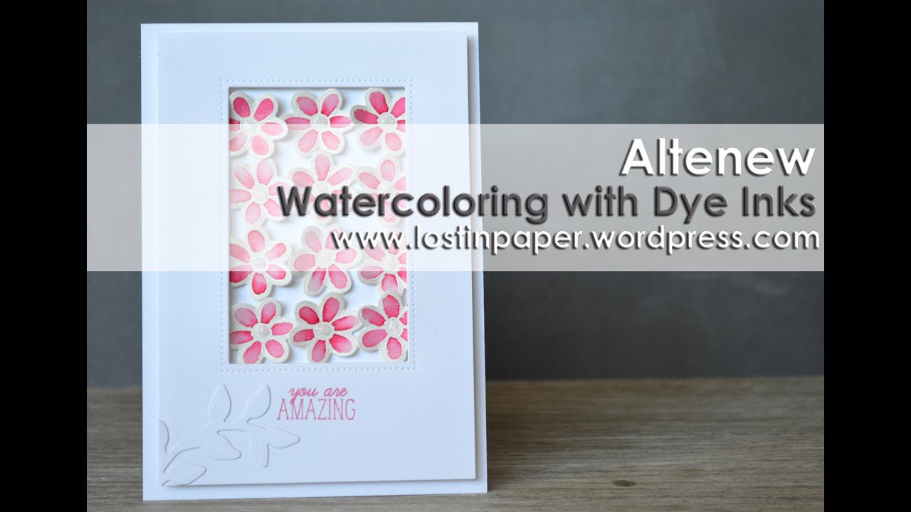 Altenew - Watercoloring with Ink