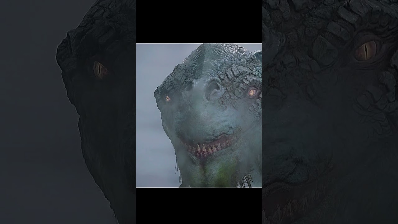 Kratos meets the Worlds Serpant for the first time #gamplay